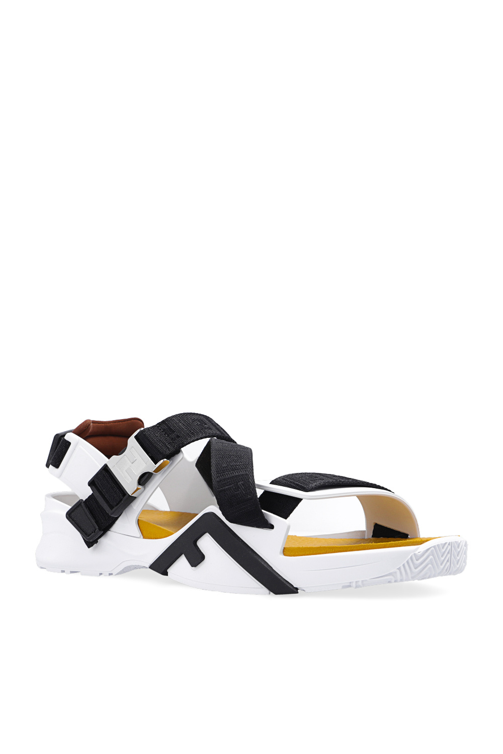 White 'Flow' sandals Fendi - SchaferandweinerShops Japan